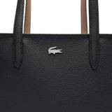 LACOSTE Damen Handtasche - Anna Petit Piqué Zipped Shopping Bag, 30x35x14cm (HxBxT) – 5/5