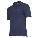 U.S. POLO ASSN. men's polo shirt - piqué, embroidered logo, cotton stretch – 2/3