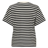 ONLY Women T-shirt Pack of 2 - ONLLIVINA LIFE STRIPE TEE, short sleeves, round neck, stripes
