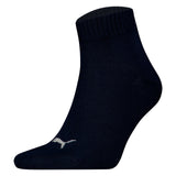 PUMA Unisex Quarter socks, 3-pack - Quarter Plain 3P, logo, solid colour – 3/3