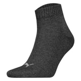 PUMA Unisex Quarter socks, 3-pack - Quarter Plain 3P, logo, solid colour – 3/3