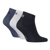 PUMA Unisex Sneaker Socks, 3-Pack - Sneaker Plain 3P, Logo, single-coloured – 2/3