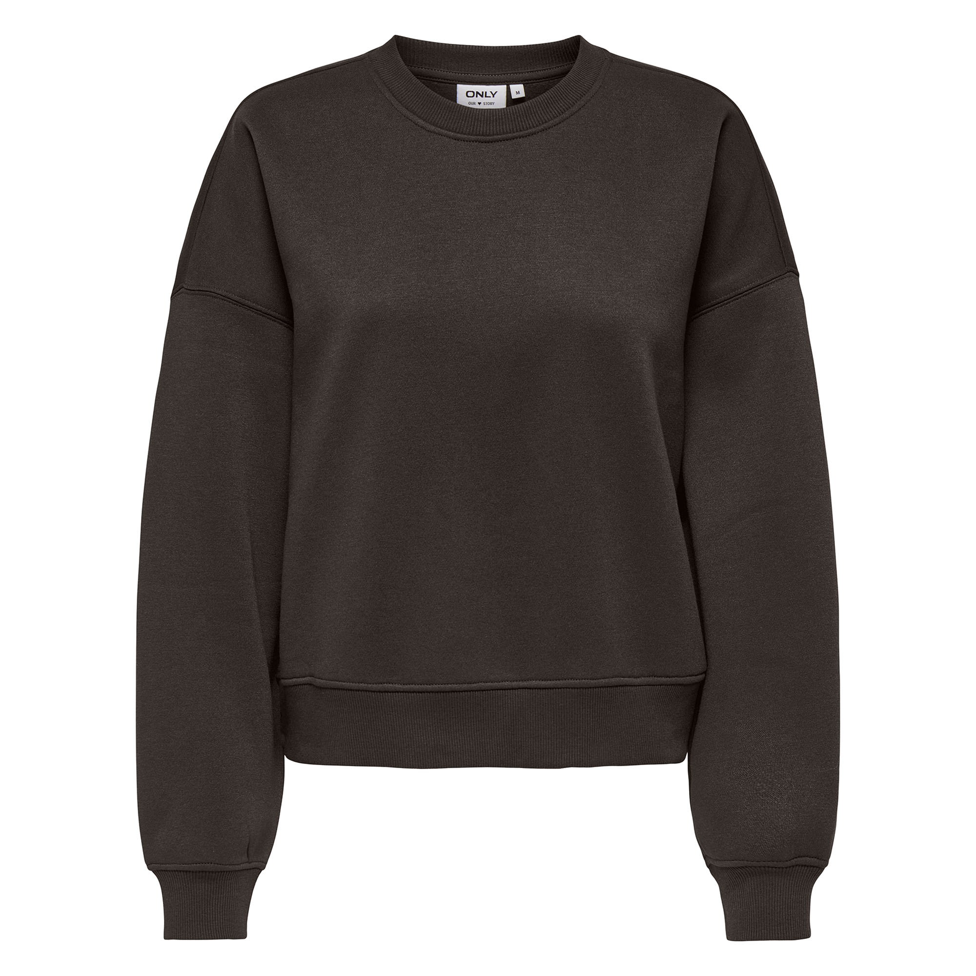 ONLY Damen Sweatshirt - ONLBEST CREW NECK SWEAT, Rundhals, Regular Fit, einfarbig