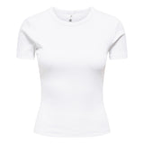 ONLY Women T-shirt - ONLVAL LIFE O-NECK TOP, round neck, cotton, plain colour