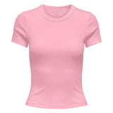 ONLY Women T-shirt - ONLVAL LIFE O-NECK TOP, round neck, cotton, plain colour
