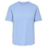 ONLY Damen T-Shirt - ONLHAPPY O-NECK TEE, Baumwolle, Regular Fit, einfarbig