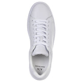 A|X ARMANI EXCHANGE men's sneaker - Action Leather, trainer, low, real leather – 8/10