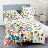 Janine bed linen 2 pcs. - maco satin, cotton mercerized, reversible bed, print – 2/3
