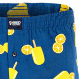 Happy Shorts Men's woven boxer shorts – American style, cotton, patterned – 3/3