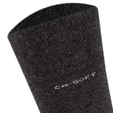 Camano Unisex Socken - Soft Socks, einfarbig, 4er Pack – 3/3