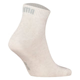 PUMA Unisex Quarter socks, 12-pack - Quarter Plain 12P, logo, solid colour – 2/3