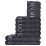 JOOP! Handtuch Set, 10-tlg. - Classic, 2x Duschtuch, 4x Handtuch, 4x Gästetuch