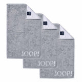 JOOP! Gästetuch Classic Frottierkollektion, 3er Pack - Walkfrottier