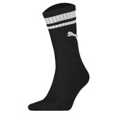 PUMA Unisex Sport-Socken, 2er Pack - Crew Heritage, Tennis, Frottee-Sohle, Streifen – 2/3