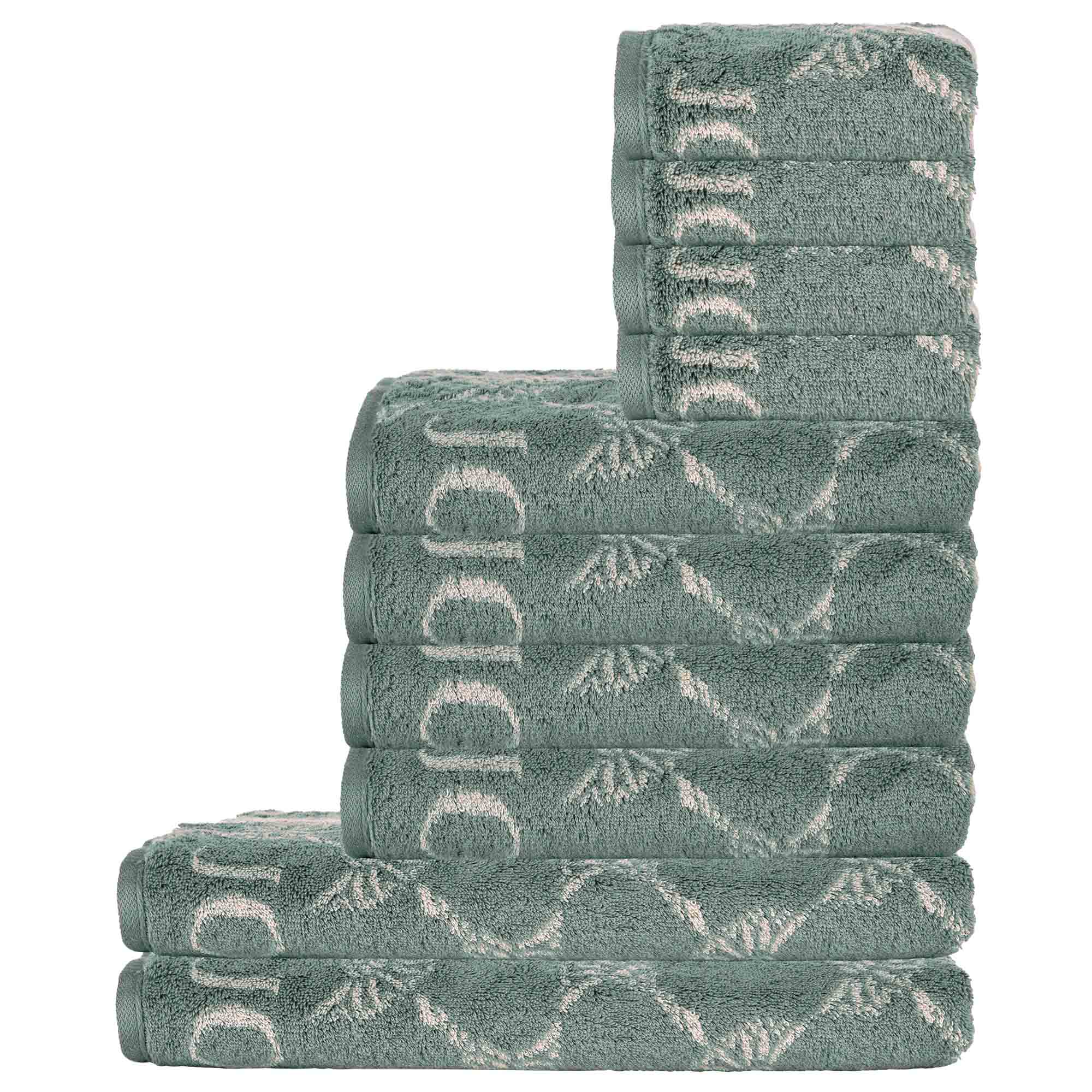JOOP! towel set, 10-pcs - Cornflower, 2x shower towel, 4x towel, 4x guest towel