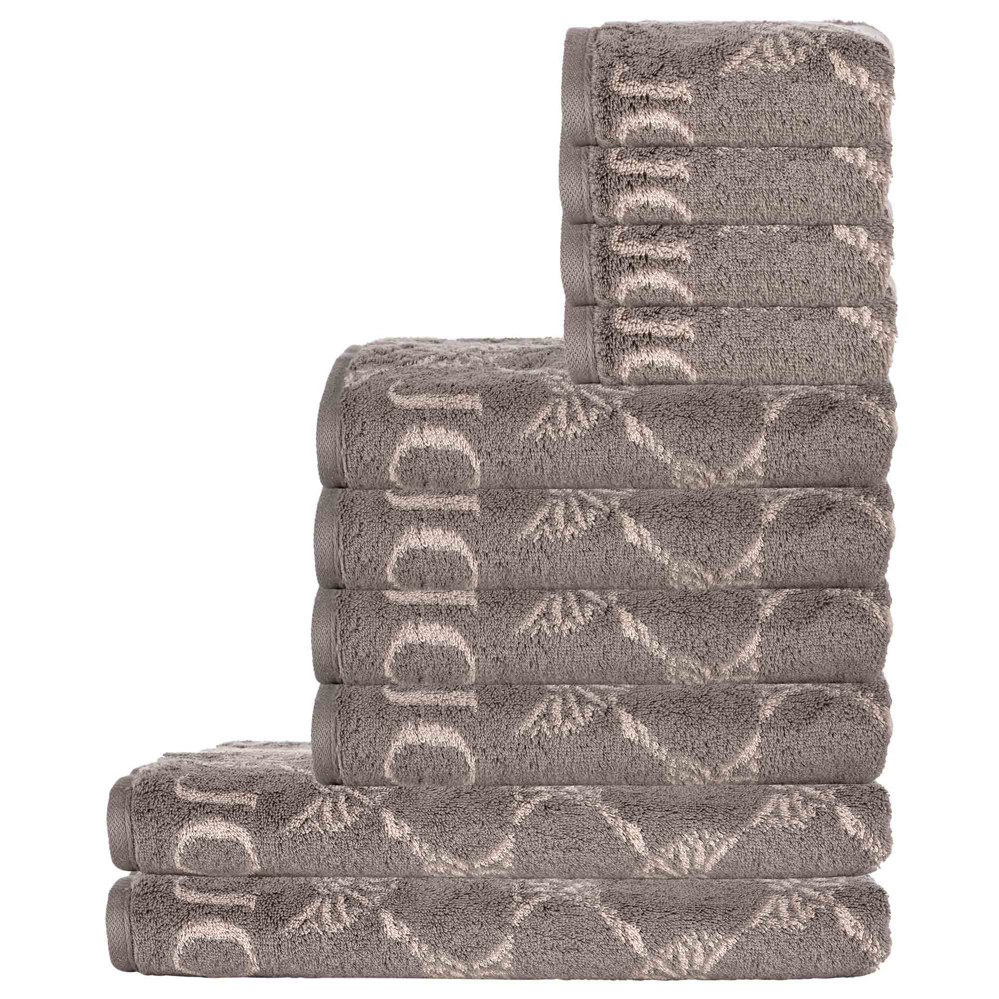 JOOP! Handtuch Set, 10-tlg - Cornflower, 2x Duschtuch, 4x Handtuch, 4x Gästetuch