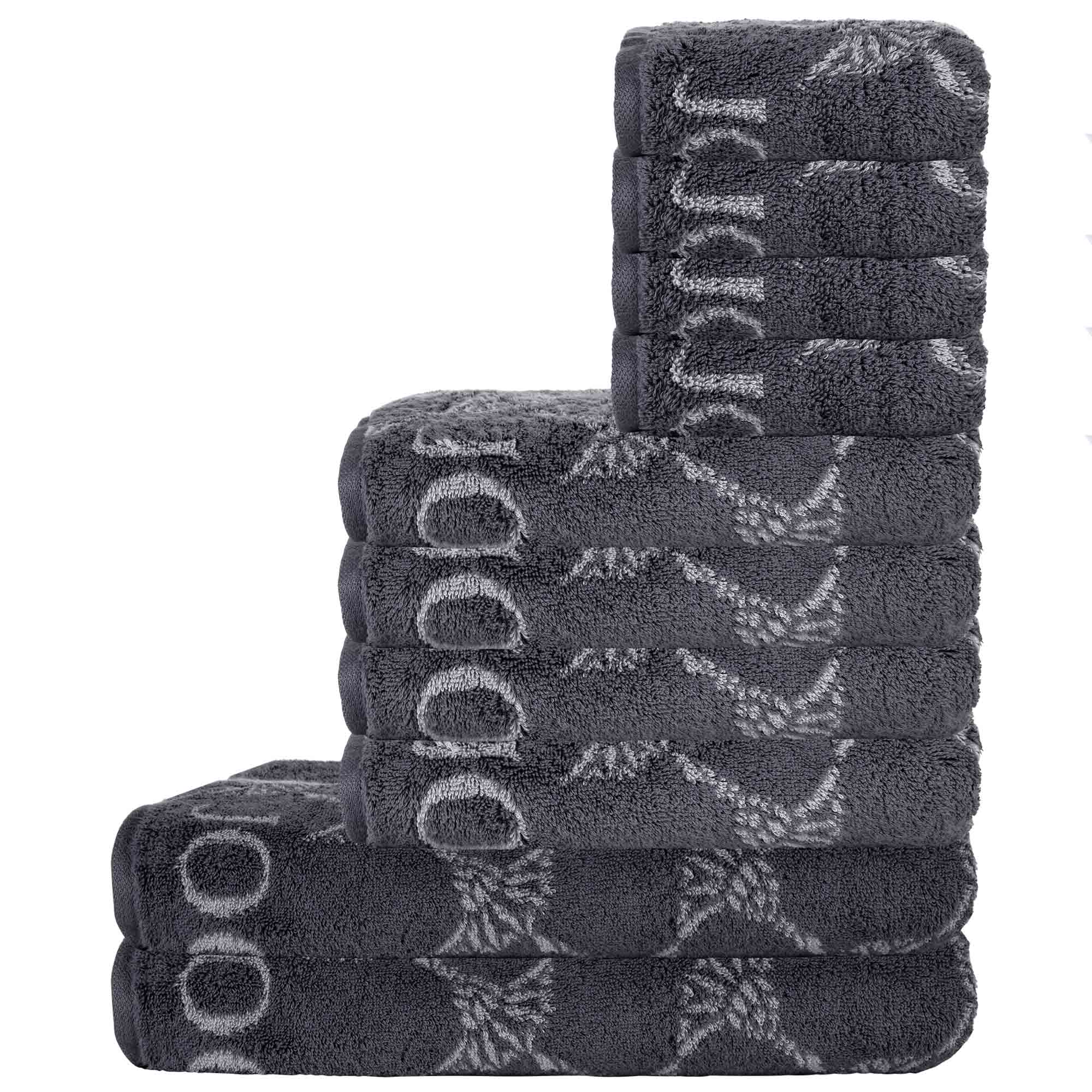 JOOP! Handtuch Set, 10-tlg - Cornflower, 2x Duschtuch, 4x Handtuch, 4x Gästetuch