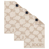 JOOP! Gästetuch Classic Frottierkollektion, 3er Pack - Walkfrottier