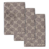JOOP! Gästetuch Classic Frottierkollektion, 3er Pack - Walkfrottier