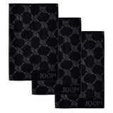 JOOP! Gästetuch Classic Frottierkollektion, 3er Pack - Walkfrottier