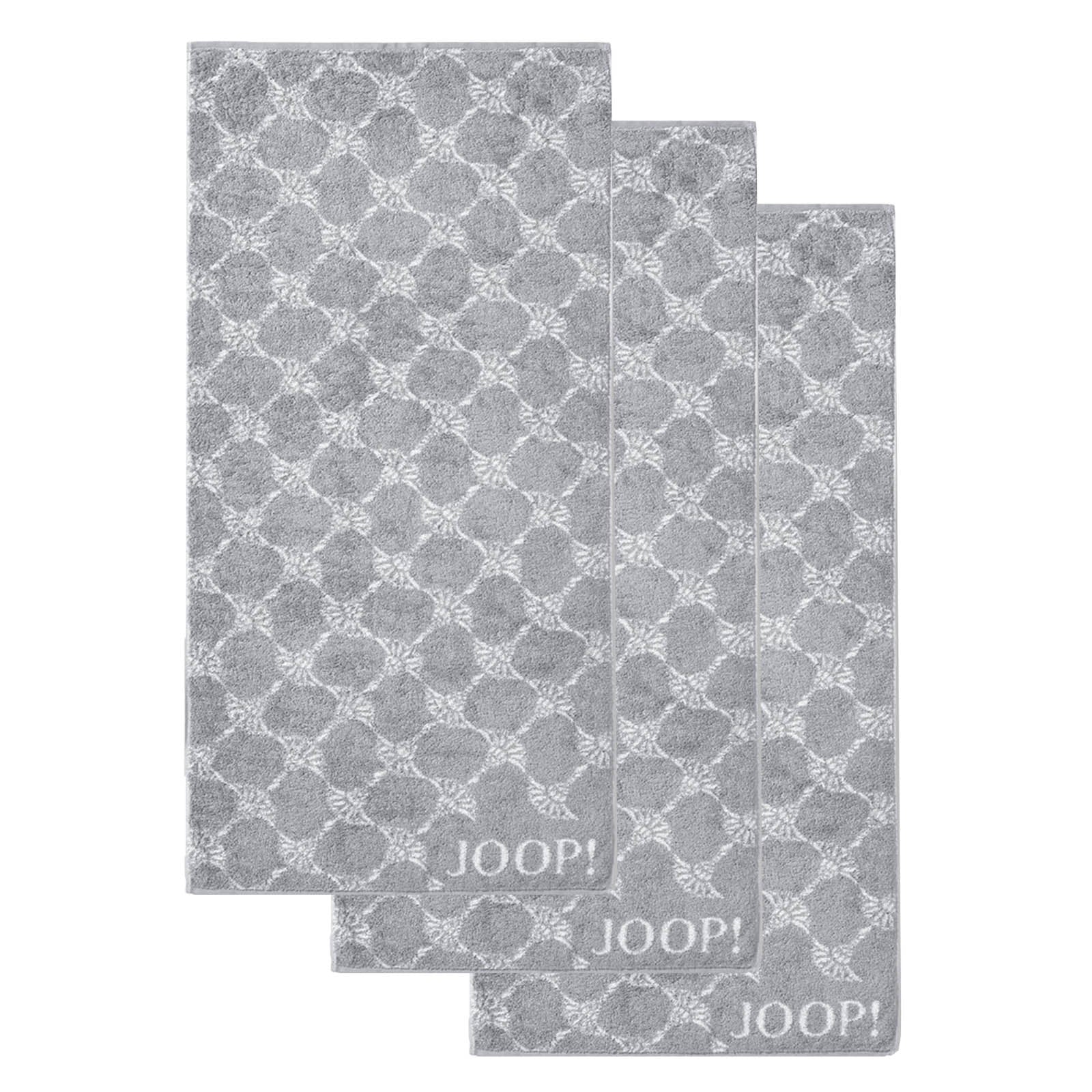 JOOP! Handtuch Classic / Infinity Kollektion, 3er Pack - Walkfrottier