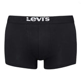 Levi's Herren Boxershorts, 2er Pack - Solid Basic Trunk, Logobund – 3/3