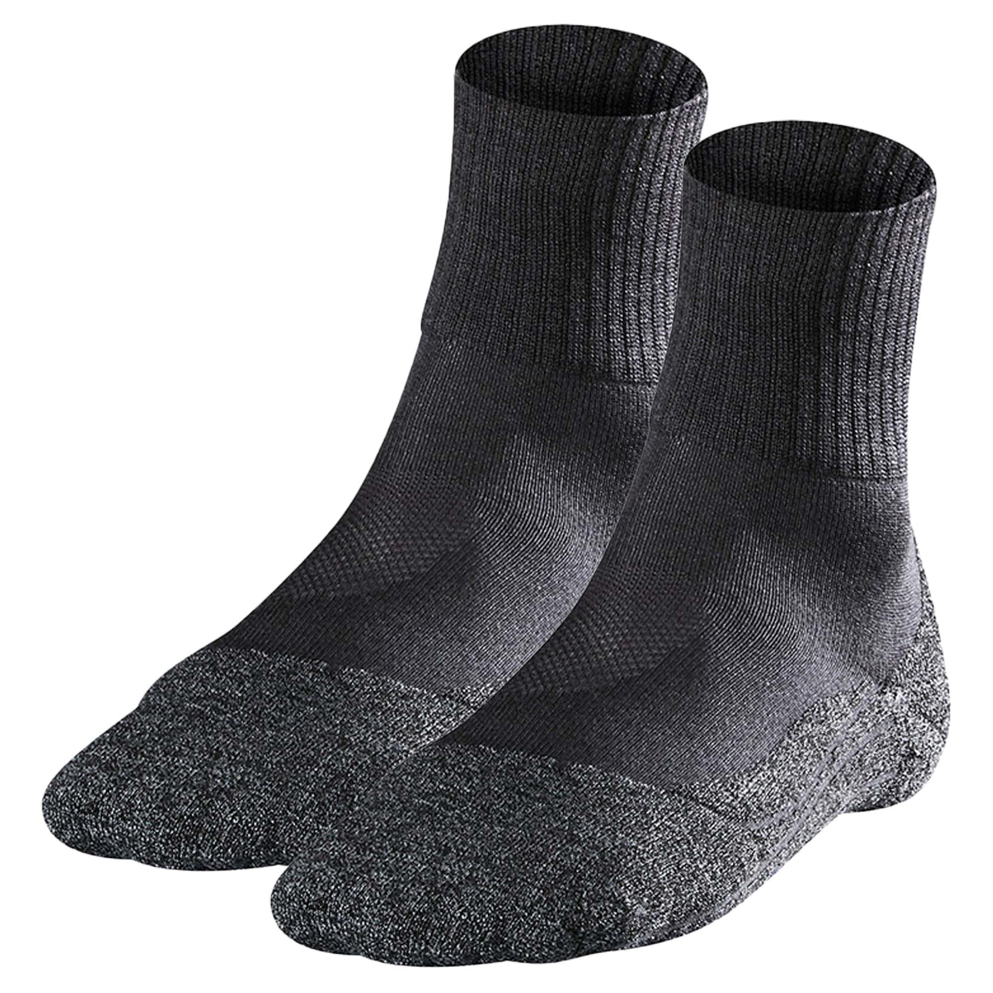 FALKE Herren Sportsocken 2er Pack - TK2 Short Cool, Trekking- und Wandersocken, unifarben