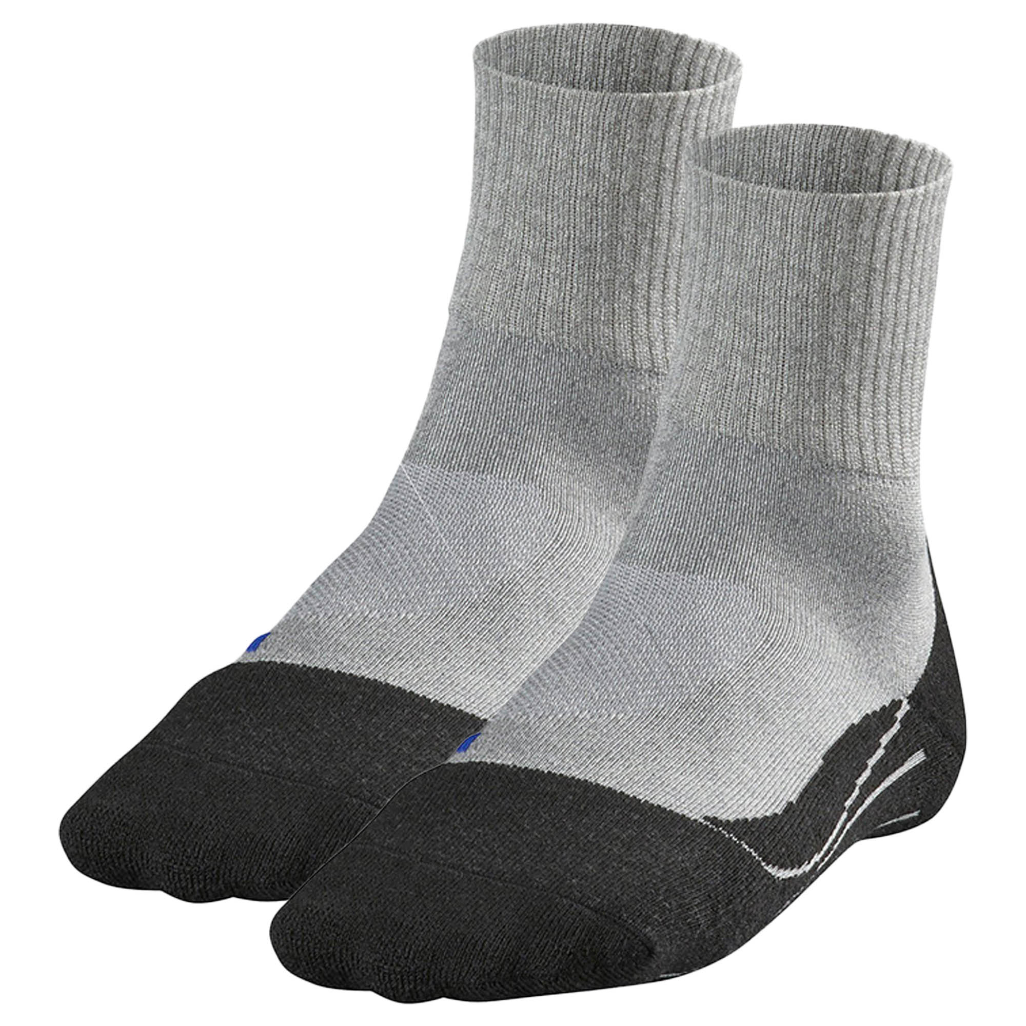 FALKE Herren Sportsocken 2er Pack - TK2 Short Cool, Trekking- und Wandersocken, unifarben