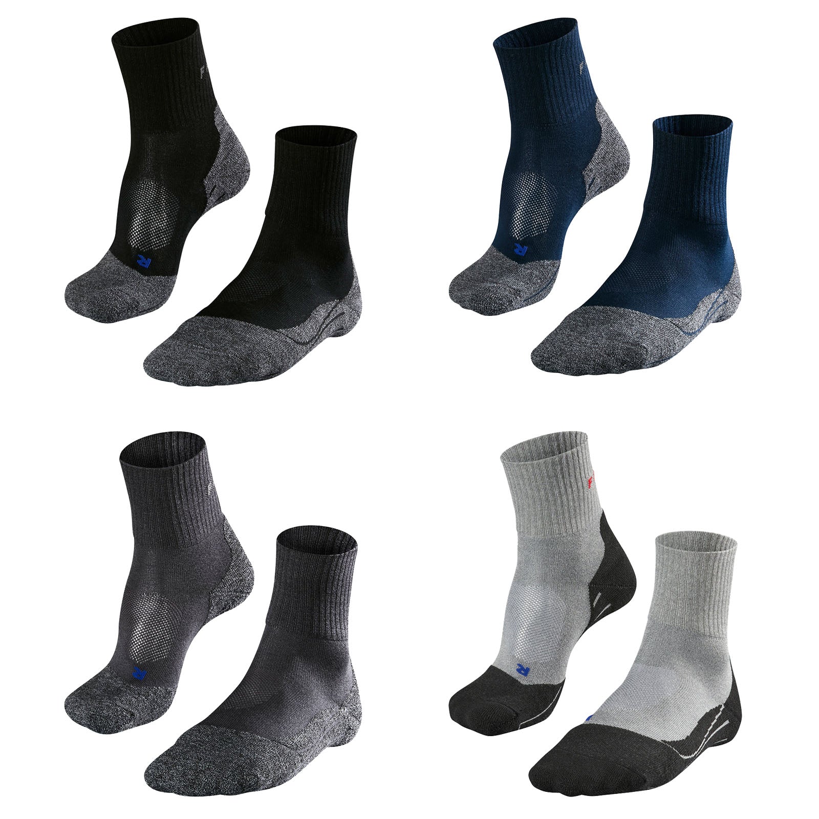FALKE Herren Sportsocken - TK2 Short Cool, Trekking- und Wandersocken, 39-48
