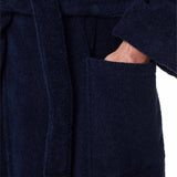 SCHIESSER Herren Bademantel mit Kapuze - "Essentials", Frottee, Baumwolle – 5/7