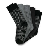 SCHIESSER Men's Socks, 5-pack – ‘Bluebird’, cotton blend, plain/patterned – 4/4
