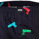 Happy Shorts Herren Webboxershorts - American Style, Baumwolle, gemustert – 3/3