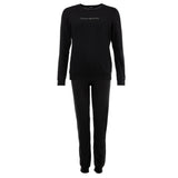 EMPORIO ARMANI Ladies Pyjama Set 2-piece - ESSENTIAL STUDS LOGO, Stretch Cotton