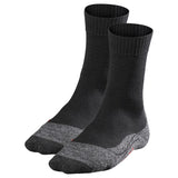 FALKE Damen Socken 2er Pack - Trekking Socken TK 2, Ergonomic, Merinowoll-Mix
