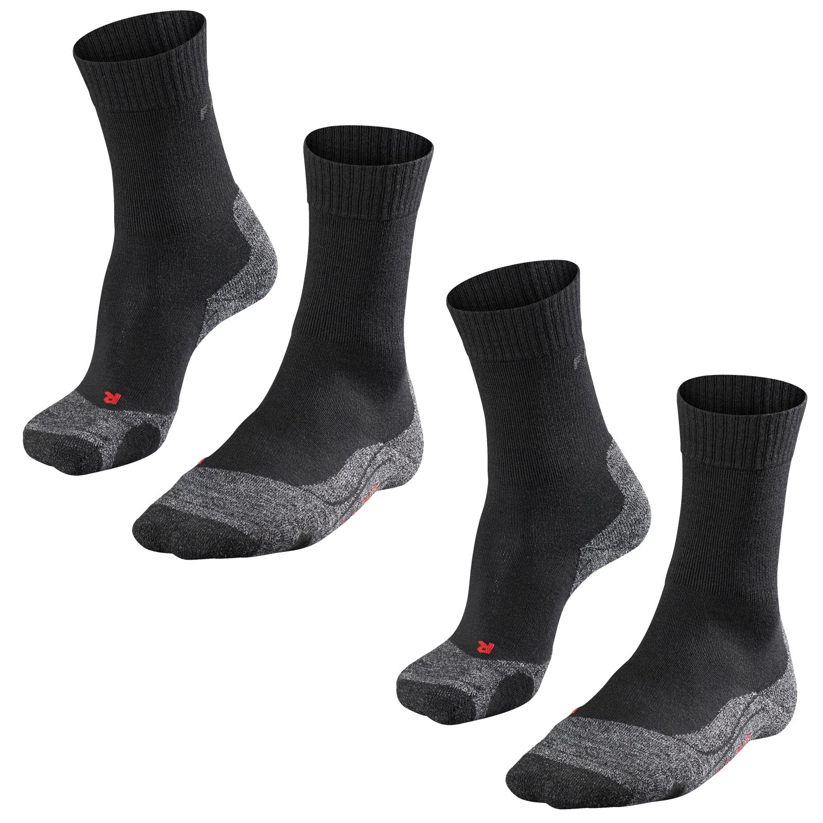 Falke 2er Pack Damen Ergonomic Trekking Socken, Sport System 37-42 - Farbauswahl