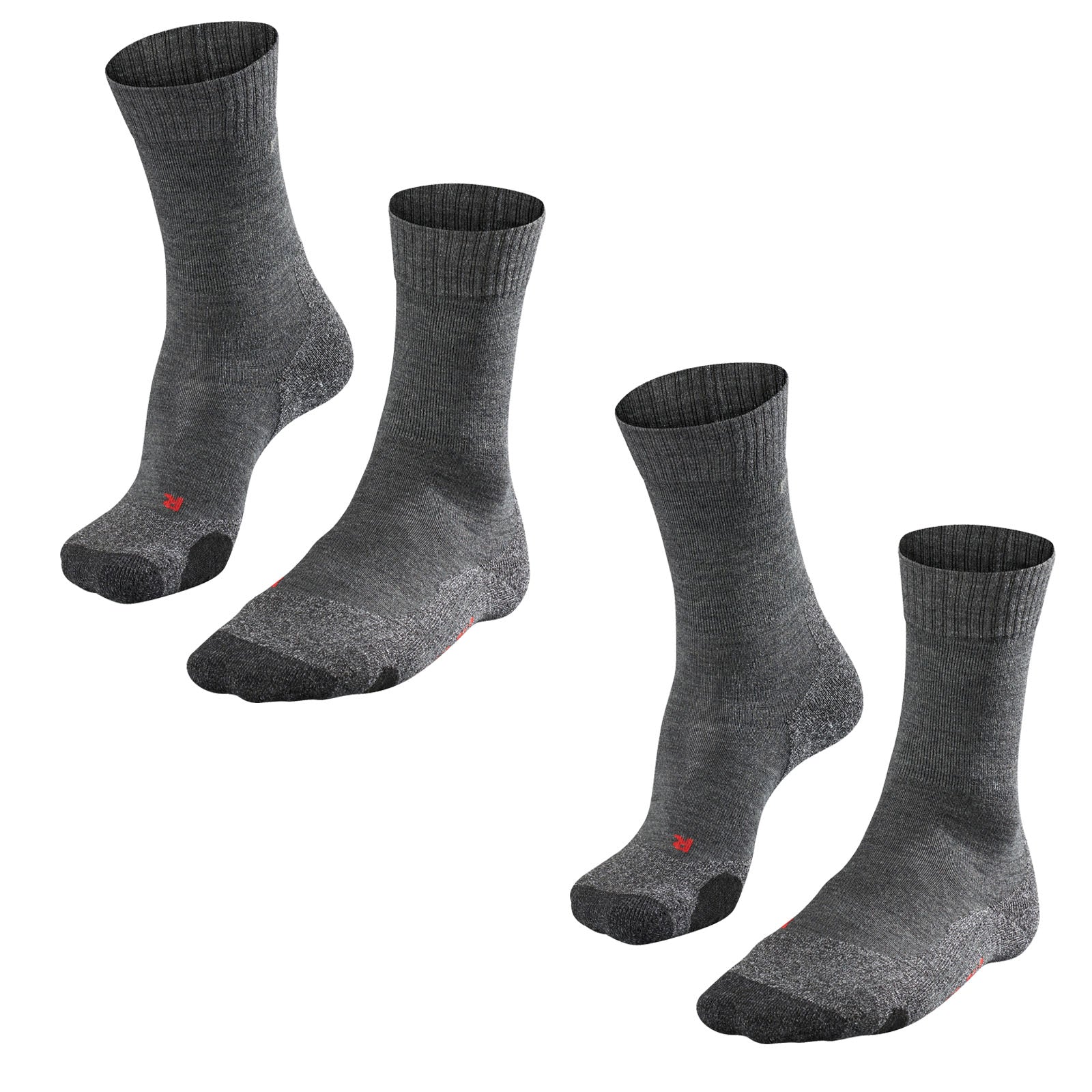 Falke 2er Pack Damen Ergonomic Trekking Socken, Sport System 37-42 - Farbauswahl