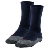 FALKE Men's Socks Pack of 2 - Trekking Socks TK2, padding, merino wool mix