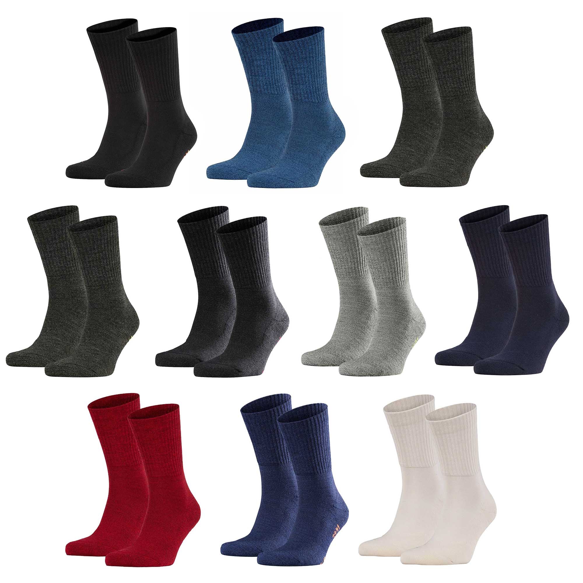 FALKE Unisex Sportsocken 2er Pack - Walkie Light, Trekking- und Wanderstrumpf, Unifarben #1