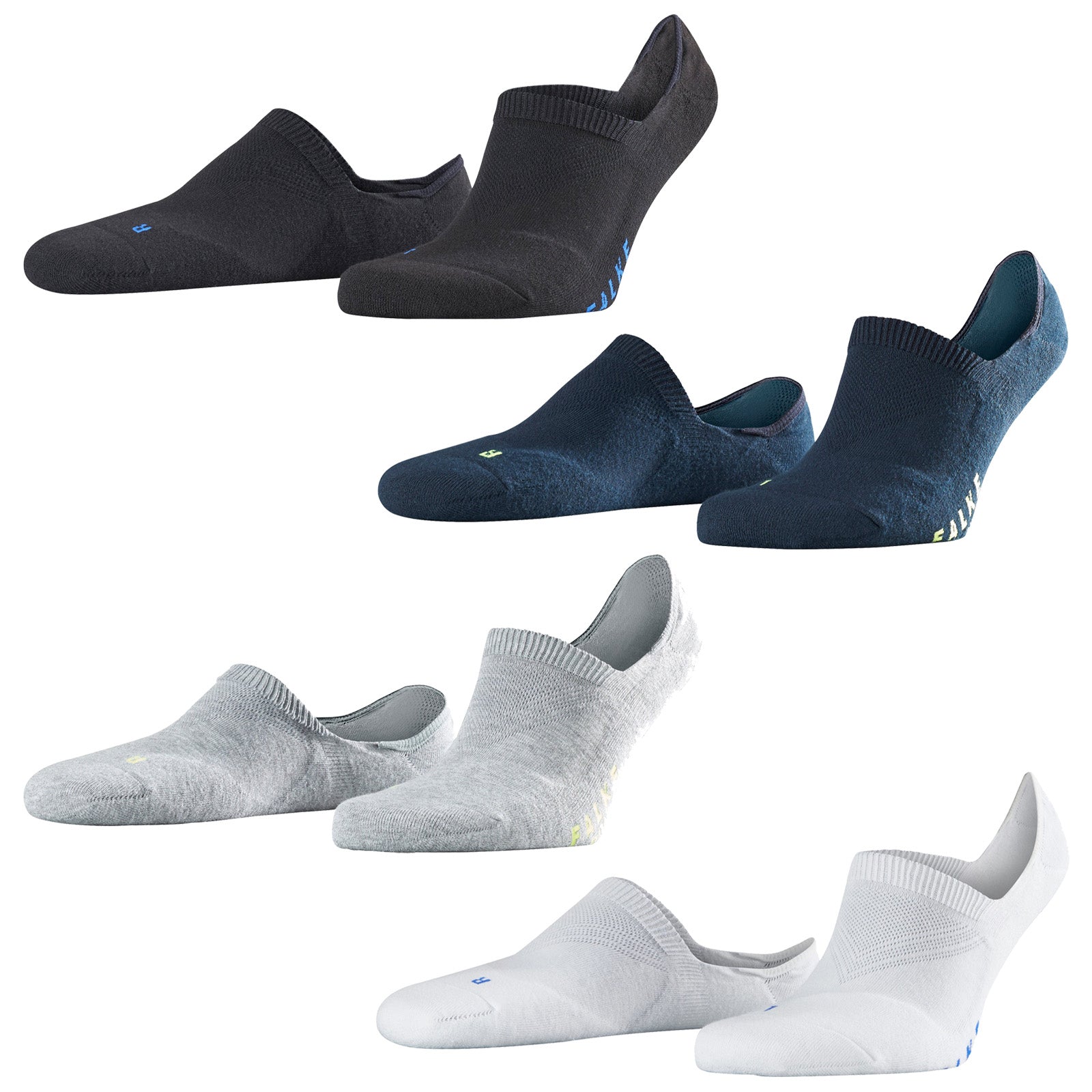 FALKE Footwear Unisex - Cool Kick, Socks, Plain, Anti-Slip-System, 37-45