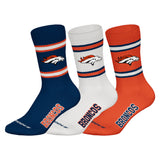 NFL Unisex Socken, 6er Pack - NFL Teams, 6Pack Crew Socks, Football, Logo, Baumwollmischung – 3/6