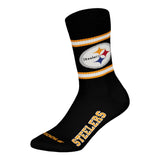 NFL Unisex Socks, 3-Pack – NFL Teams, 3Pack Crew Socks, Football, Logo, Cotton Blend – 3/4