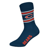 NFL Unisex Socken, 6er Pack - NFL Teams, 6Pack Crew Socks, Football, Logo, Baumwollmischung – 6/7
