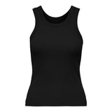 ONLY Damen Tank-Top 3er Pack - ONLVAL LIFE TANKTOP, Baumwolle, Rundhals, Slim Fit – 6/9