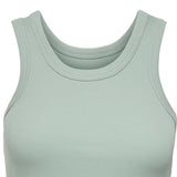 ONLY Damen Tank-Top - ONLVAL LIFE TANKTOP, Baumwolle, Rundhals, Slim Fit – 2/3