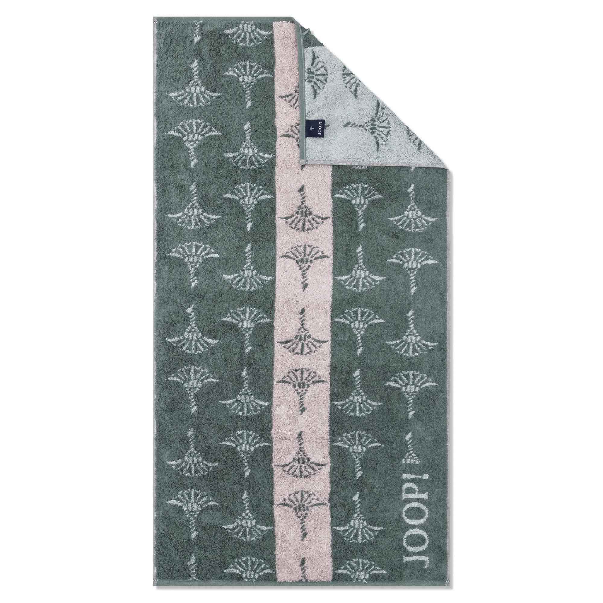 JOOP! Handtuch - Divided, Cornflower, Wendetuch, Walkfrottier, Baumwolle