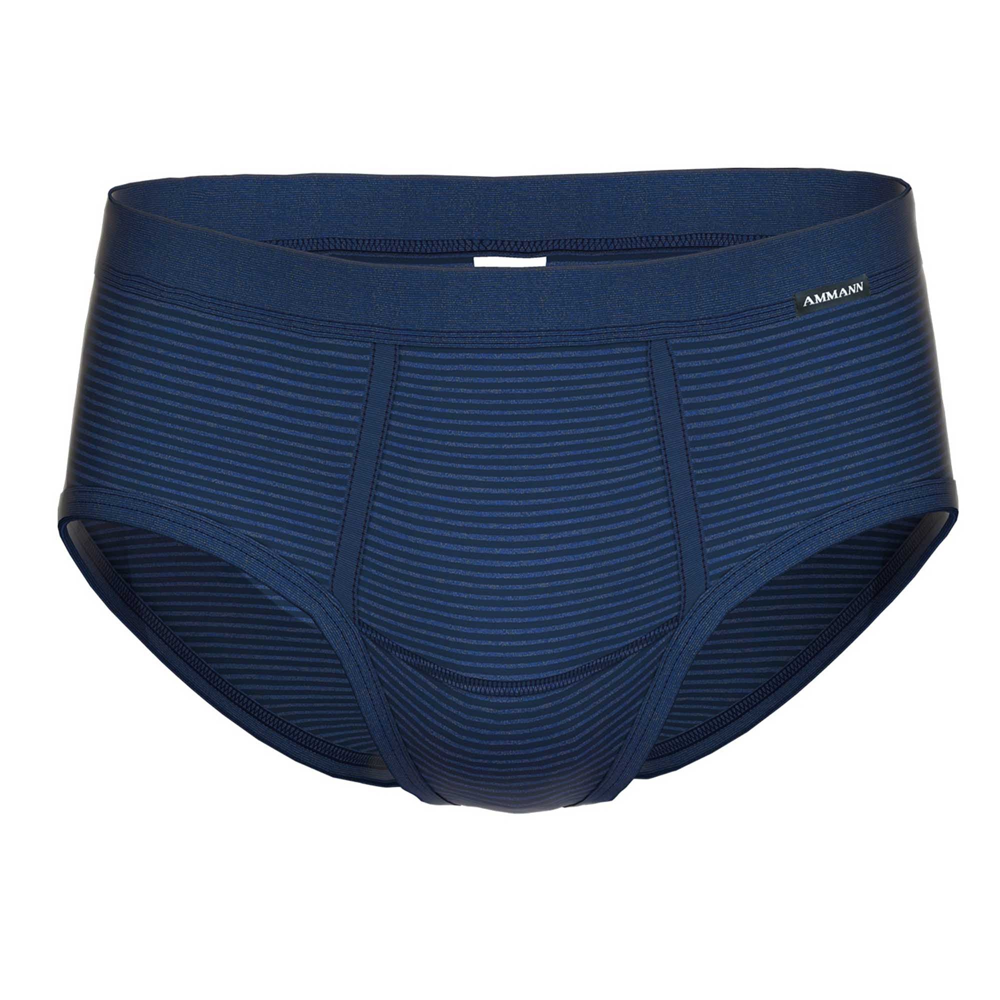 AMMANN Herren Slip - Jeans, Eingriff, Weichbund, Baumwollmischung