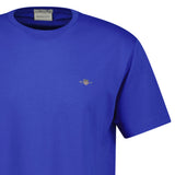 GANT Herren T-Shirt - REGULAR SHIELD, Rundhals, kurzarm, Baumwolle, Stickerei – 2/3