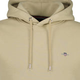 GANT Herren Hoodie - REGULAR SHIELD HOODIE, Kapuzen-Sweatshirt, Baumwoll-Mix – 3/3