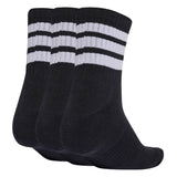 adidas Unisex Quarter Socks, 3-pack - 3-Stripes Cushioned Sportswear Mid-Cut Socks, logo, stripes, padded – 2/4