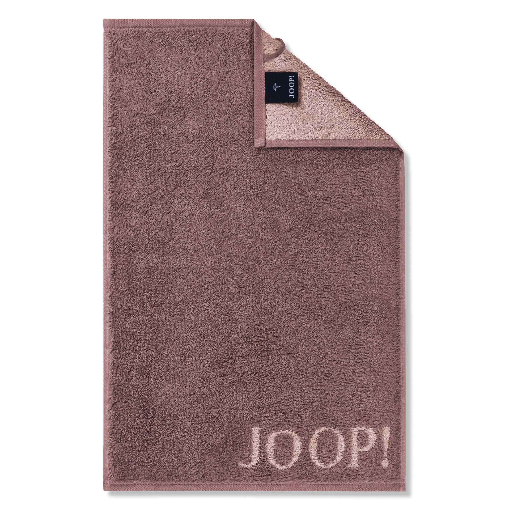 JOOP! Gästetuch - J! Joop! Contour, Doubleface, Wendetuch, Walkfrottier, Baumwolle